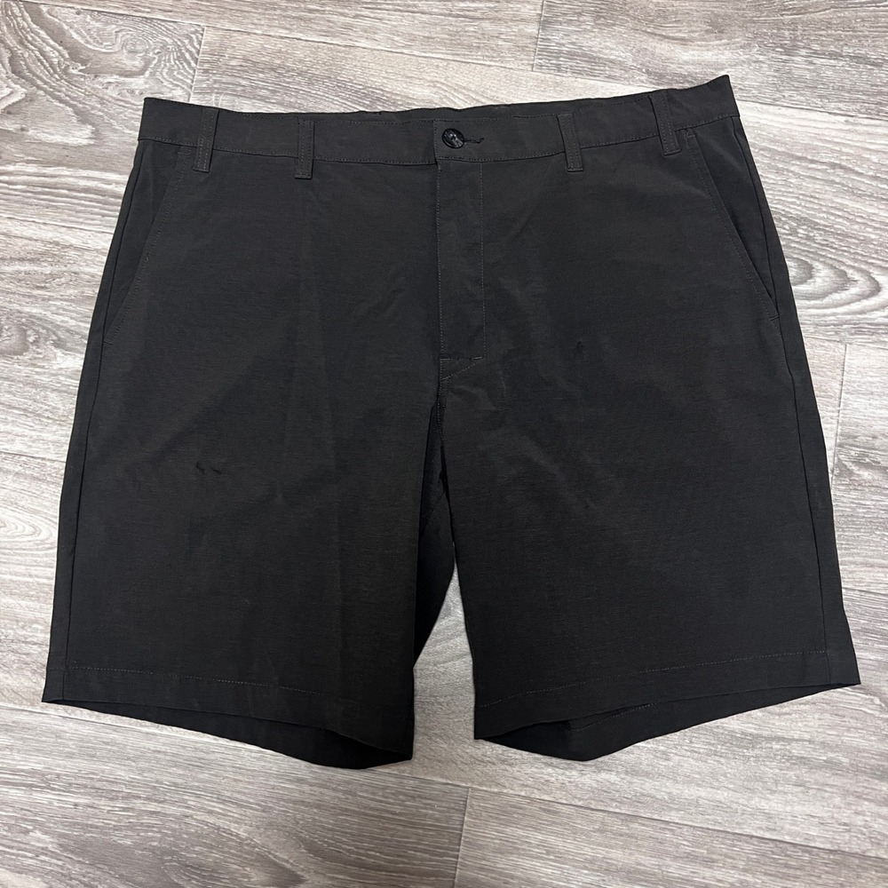 Callaway Golf Shorts‎ Tech Flat Front Lightweight Black Mens Size 40 0143